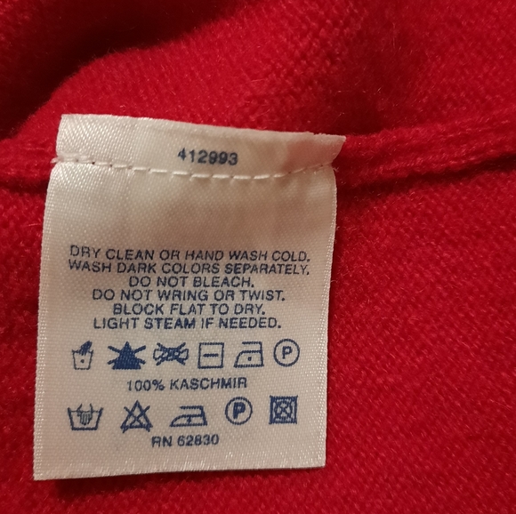 Lands End Cashmere Crewneck Sweater - Picture 8 of 9